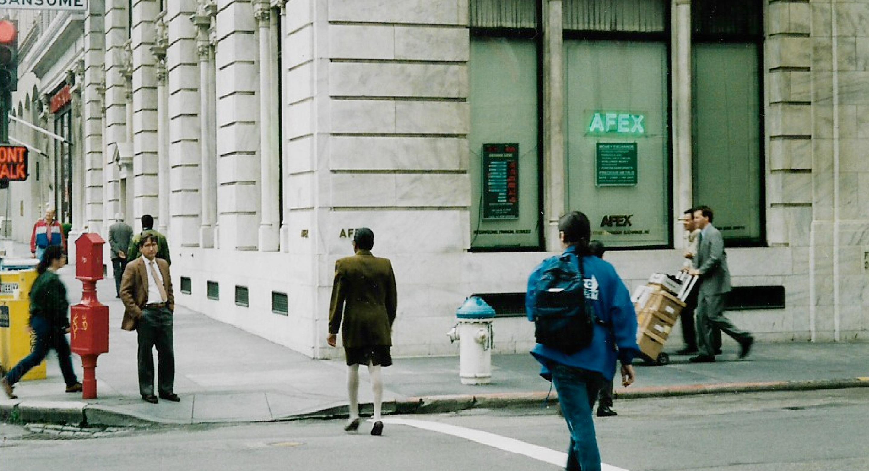 Fachada Afex San Francisco, California año 1978 